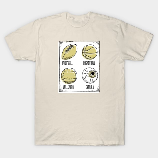 Balls T-Shirt by OsFrontis